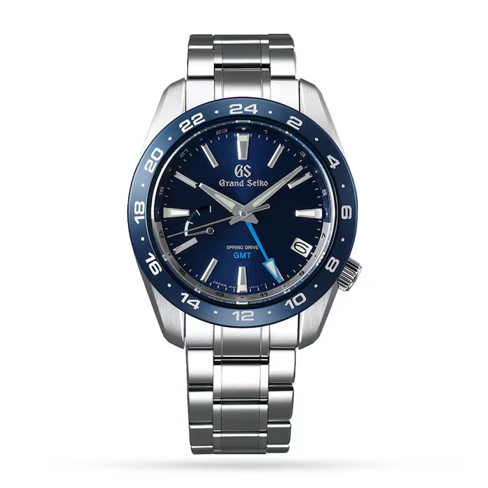 Pre-Owned Grand Seiko Sport Blue Automatic Spring Drive 3-Day GMT