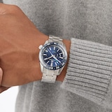 Pre-Owned Grand Seiko Sport Blue Automatic Spring Drive 3-Day GMT