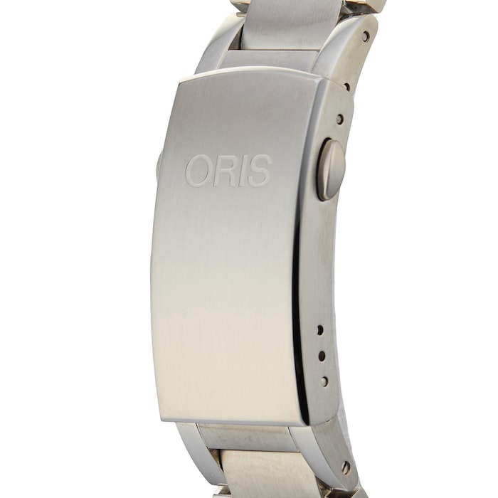 Pre-Owned Oris Aquis Date Relief 01 733 7730 4153-07 8 24 05PEB