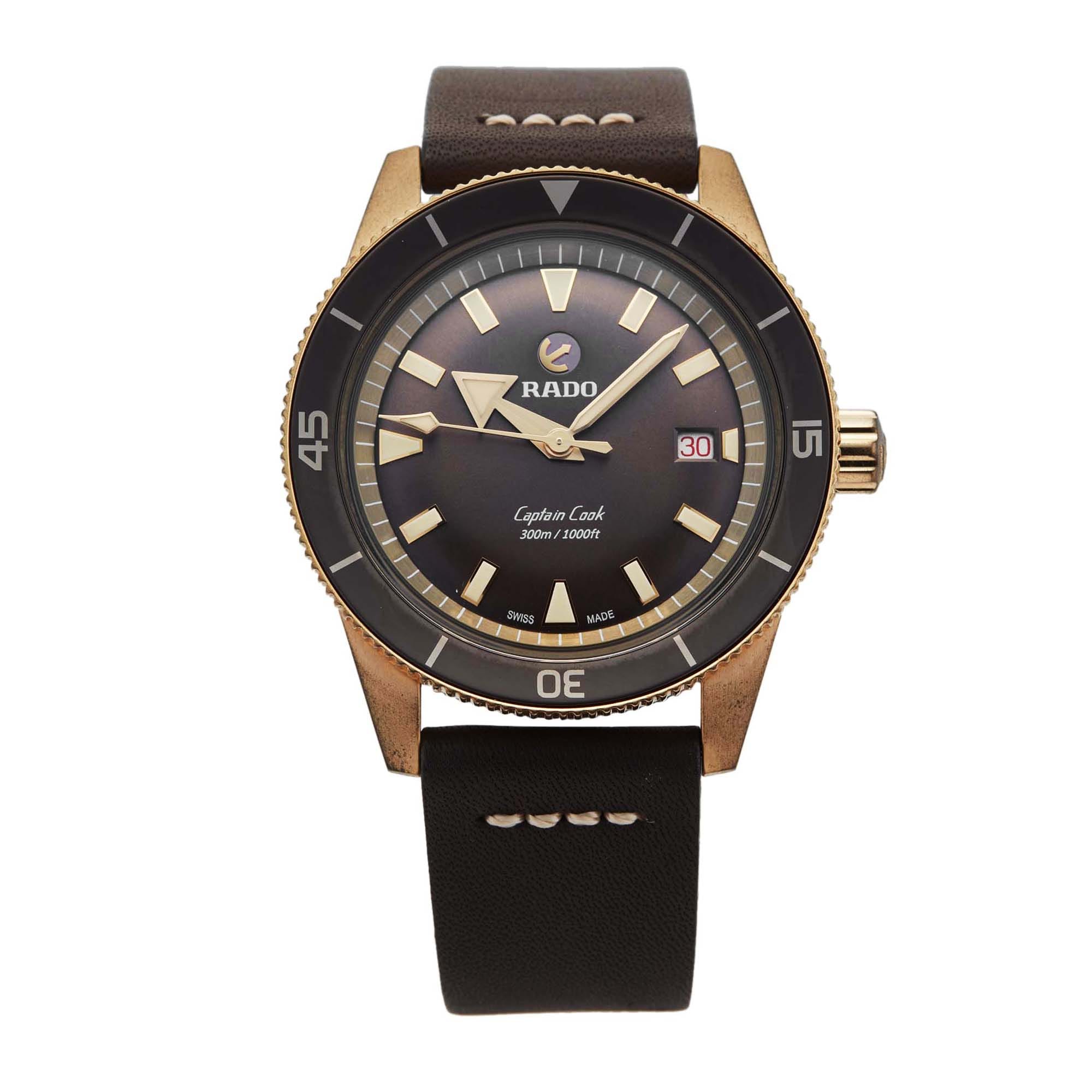 Ex-Display Rado Captain Cook Bronze Mens 42mm Automatic Watch Ex-Display Rado Captain Cook Bronze Mens 42mm Automatic Watch