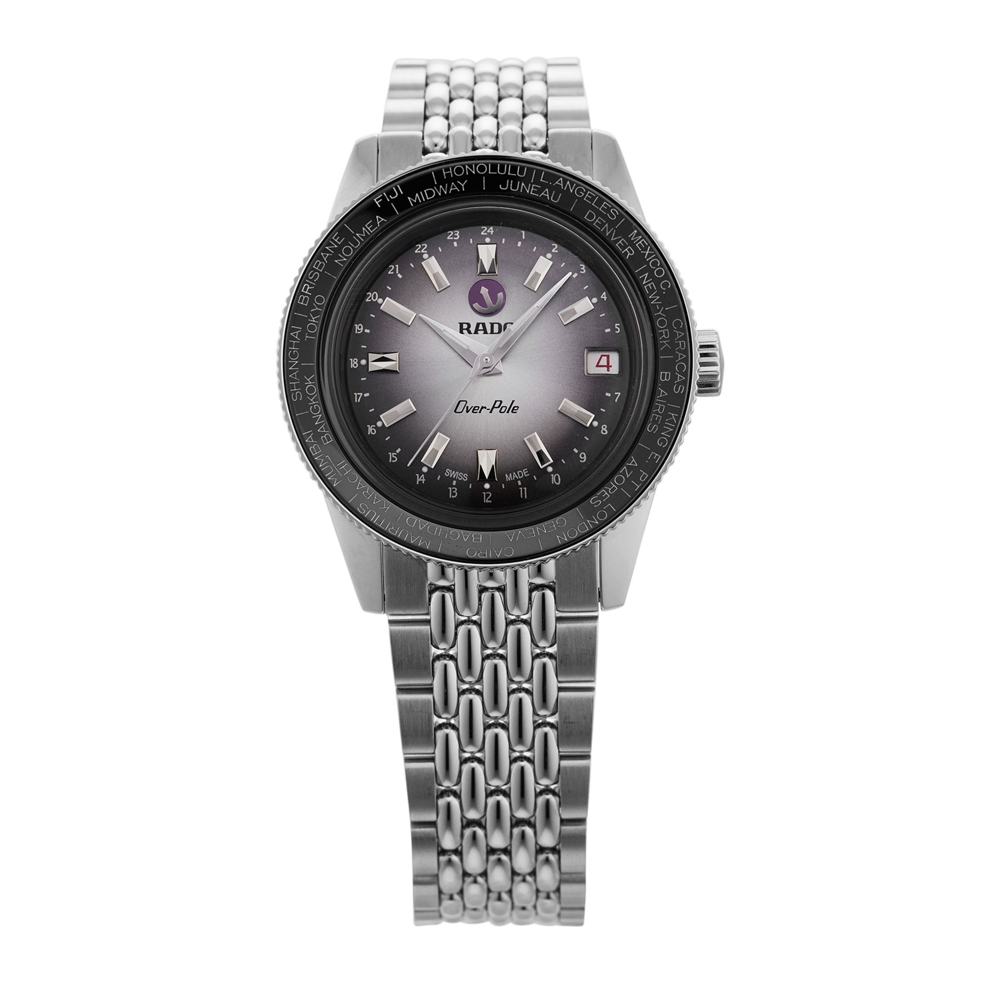 Pre-Owned Rado Captain Cook Over Pole R32116158