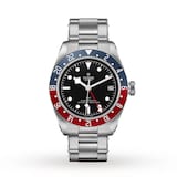 Pre-Owned Tudor Black Bay GMT 41mm Steel Case Rivet Steel Bracelet