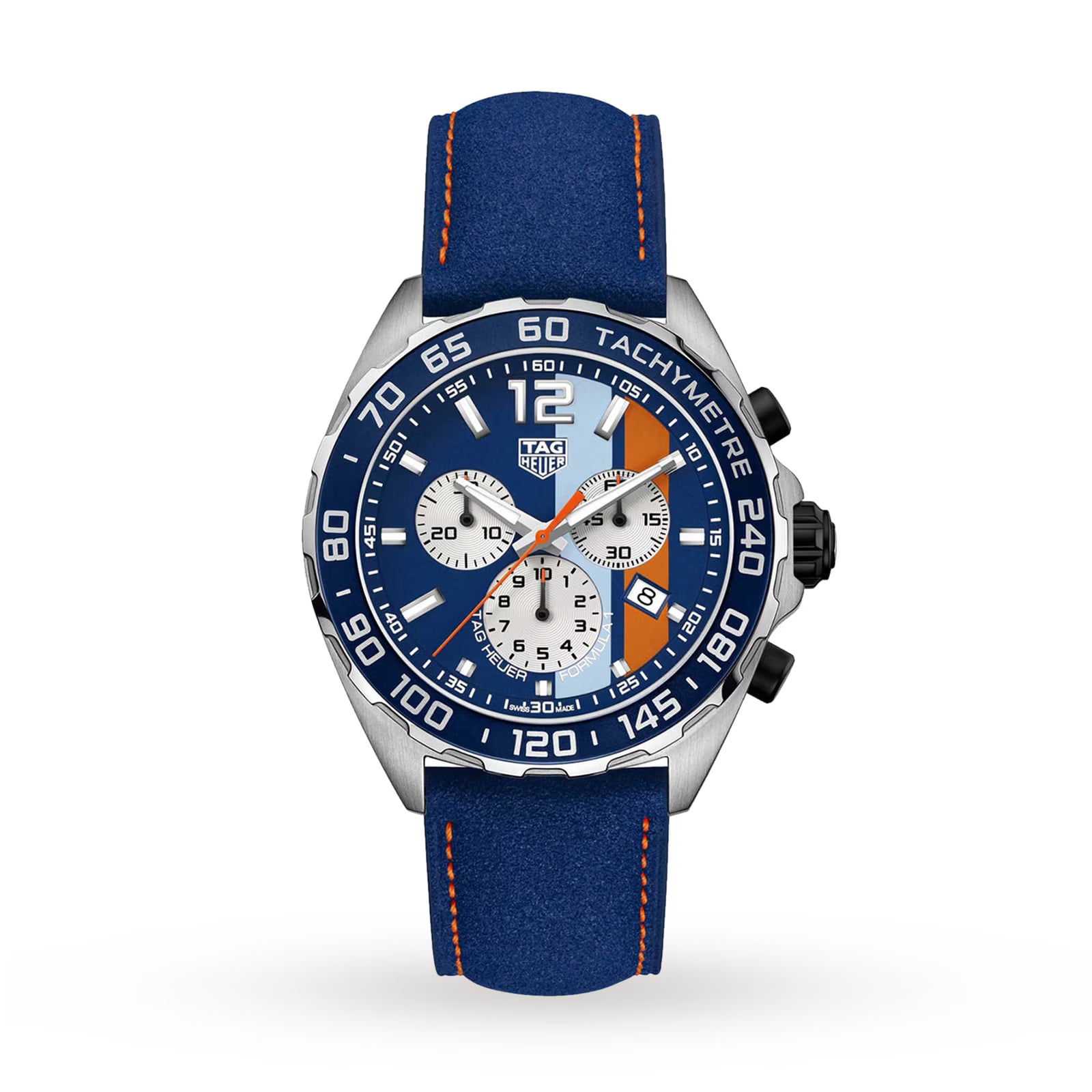 Pre-Owned TAG Heuer Formula 1 Gulf Quartz Chronograph Special Edition 43mm Mens Watch