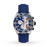 Pre-Owned TAG Heuer Formula 1 Gulf Quartz Chronograph Special Edition 43mm Mens Watch