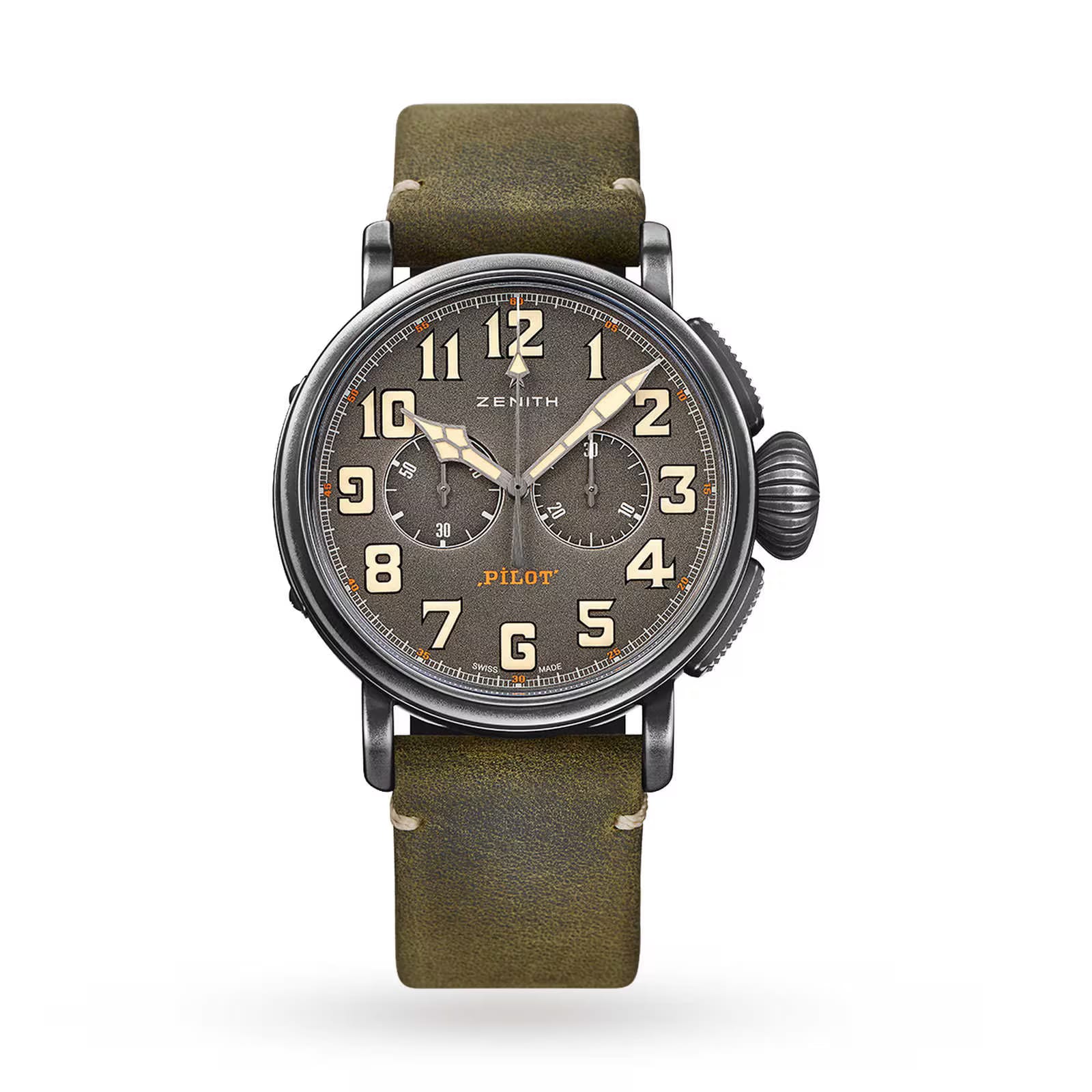 Pre-Owned Zenith Pilot Type 20 Chronograph Ton Up 45mm