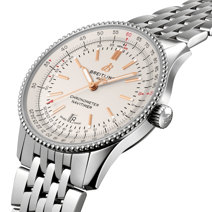 Pre-Owned Breitling Navitimer Automatic 41 Stainless Steel Watch