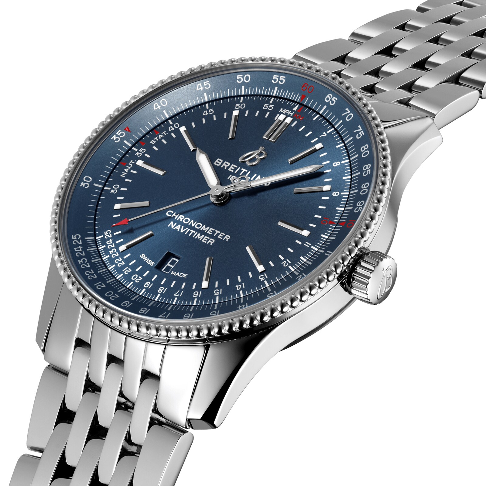 Pre-Owned Breitling Navitimer Automatic 41 Stainless Steel Watch