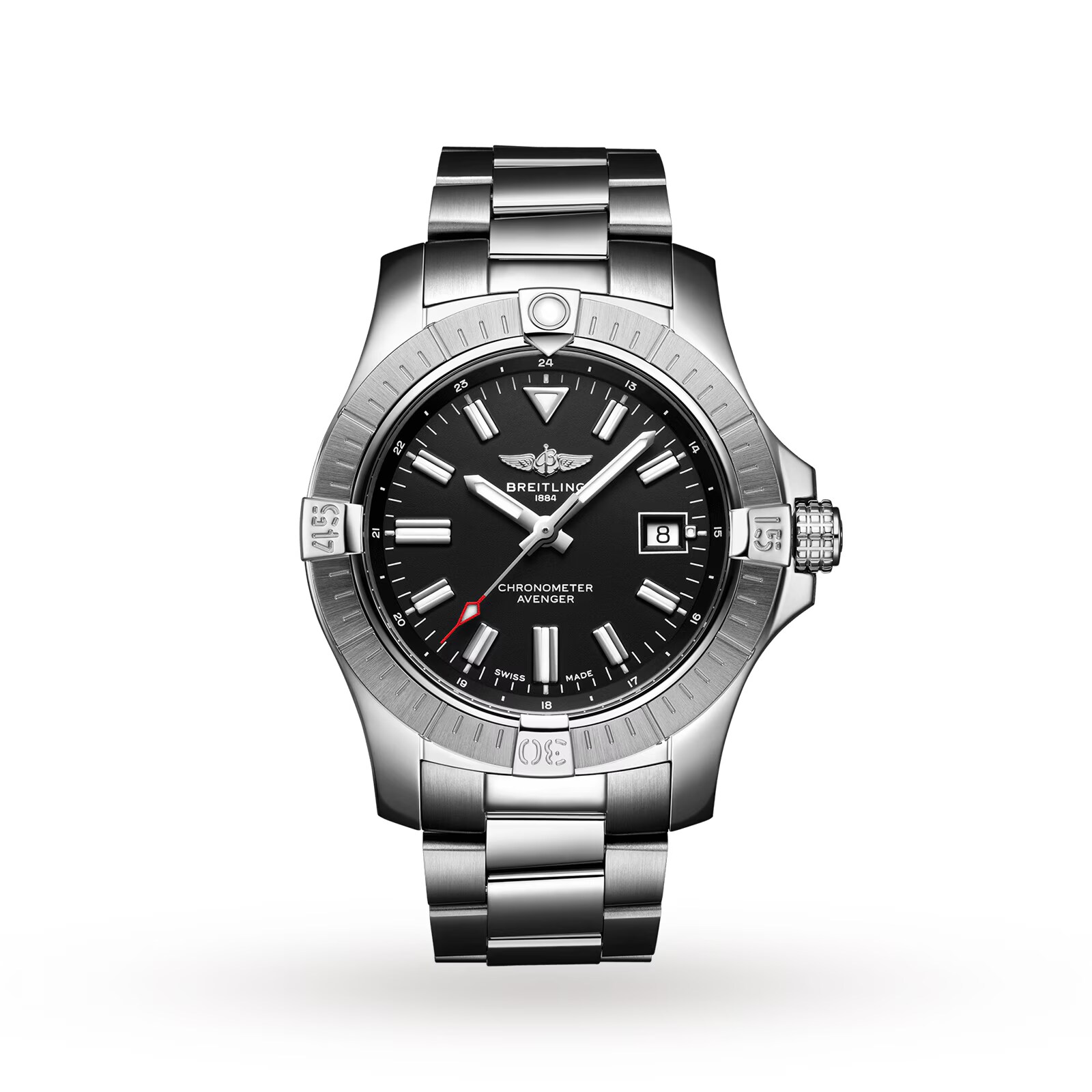 Pre-Owned Breitling Avenger Automatic 43 Stainless Steel Watch
