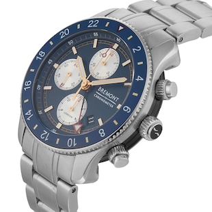 Pre-Owned Bremont Supermarine 200M 43mm Mens Watch Blue