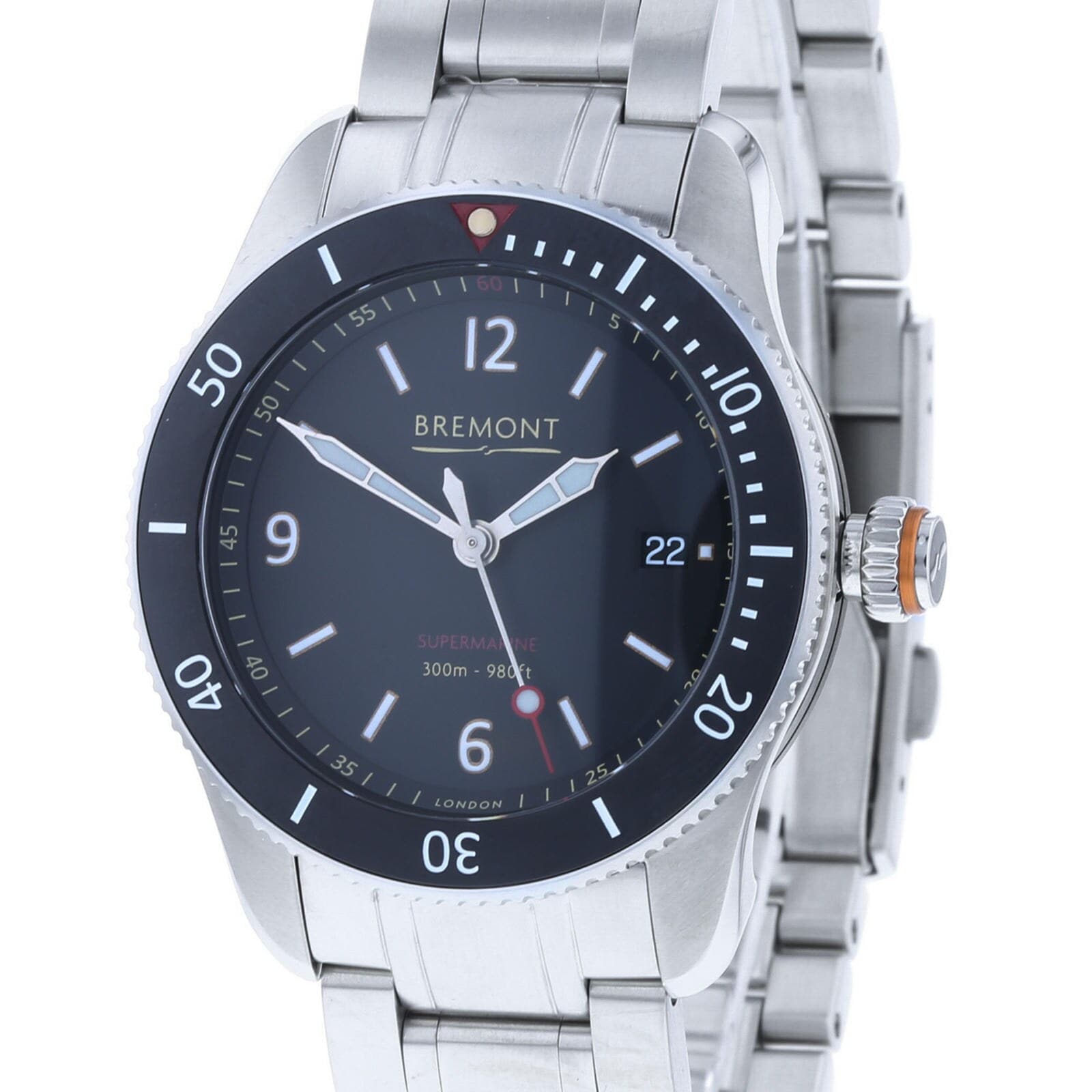 Ex-Display Bremont Supermarine S300/BR 40mm Automatic Mens Watch Ex-Display Bremont Supermarine S300/BR 40mm Automatic Mens Watch