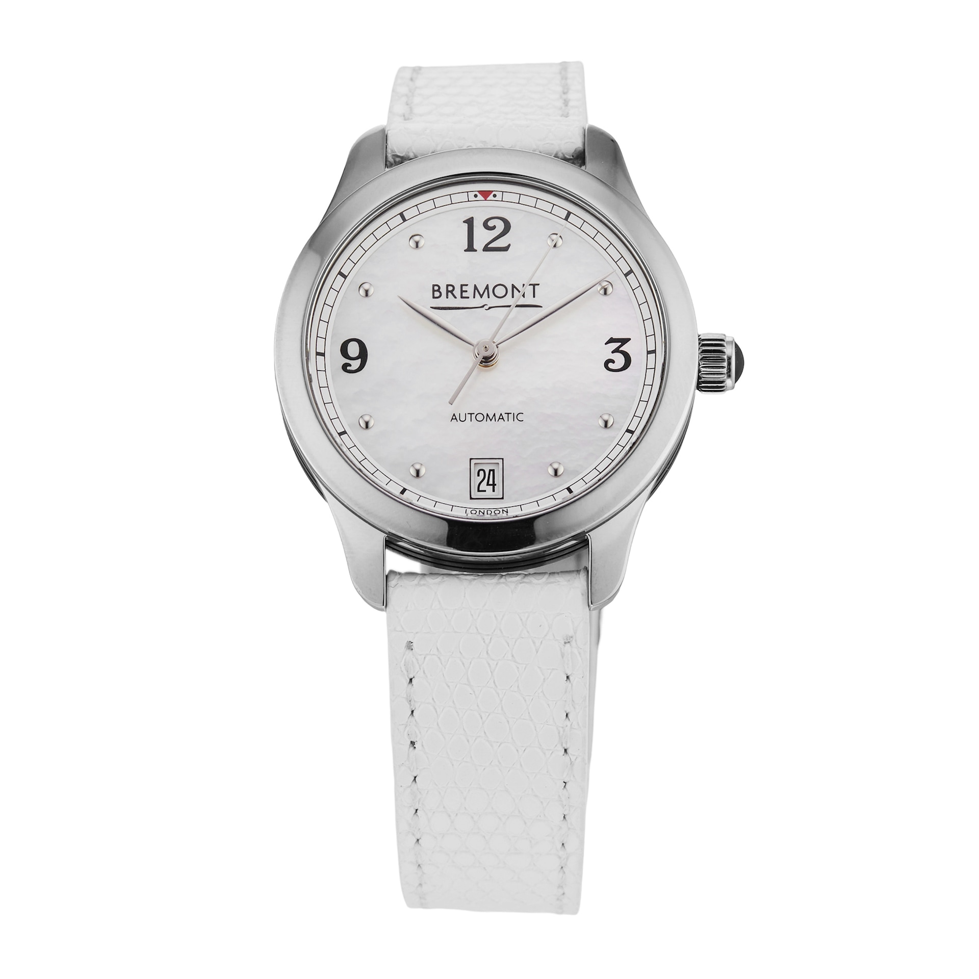 Ex-Display Bremont SOLO-34 AJ Mother of Pearl 34mm Automatic Ladies Watch Ex-Display Bremont SOLO-34 AJ Mother of Pearl 34mm Automatic Ladies Watch