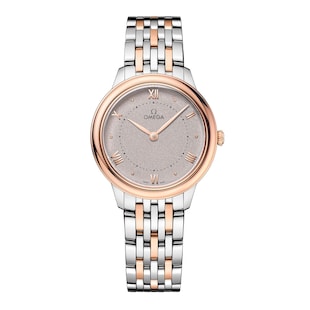 Pre-Owned Omega De Ville Prestige 30mm Ladies Watch Rose Grey