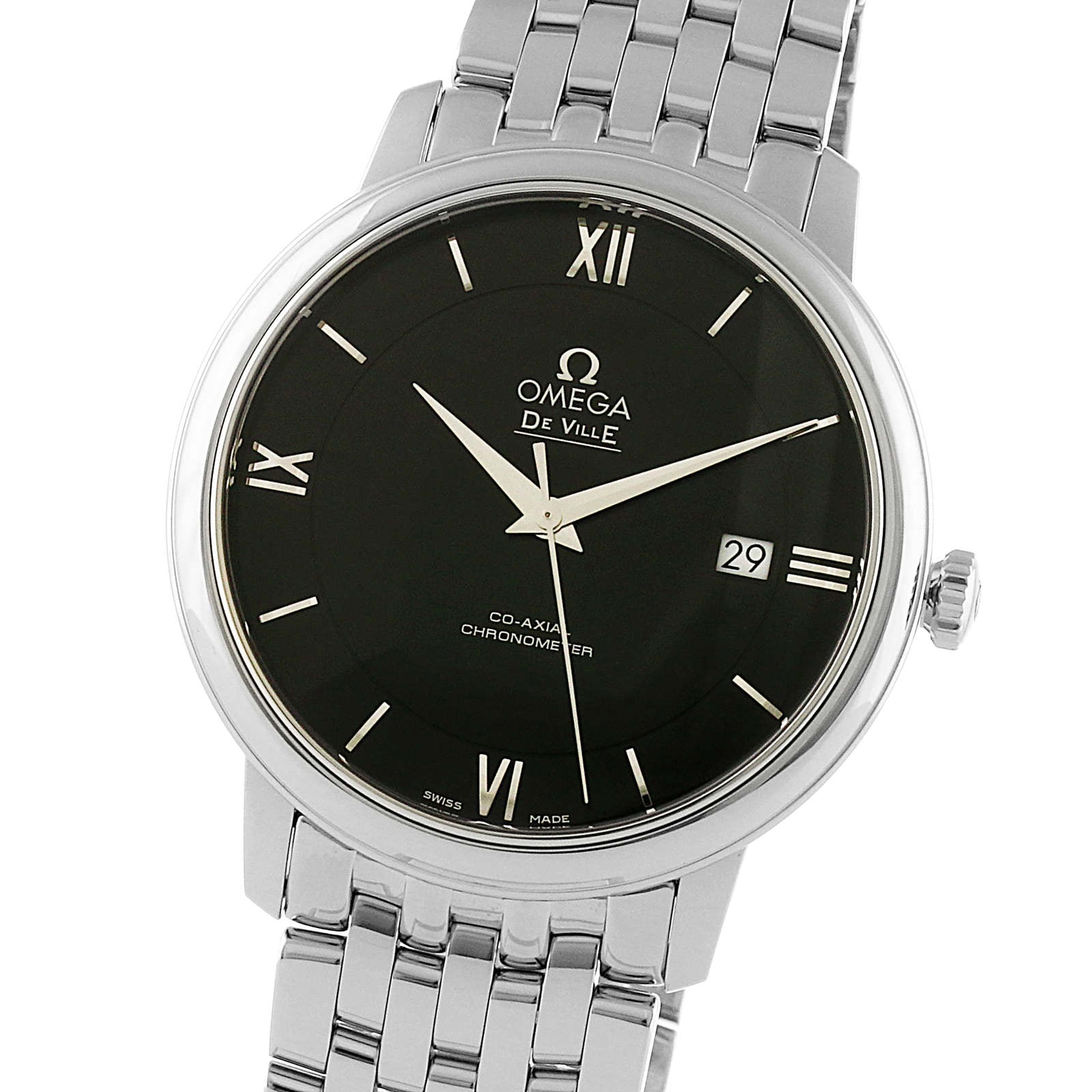 Pre-Owned Omega De Ville Prestige Co-Axial 39.5mm Mens Watch