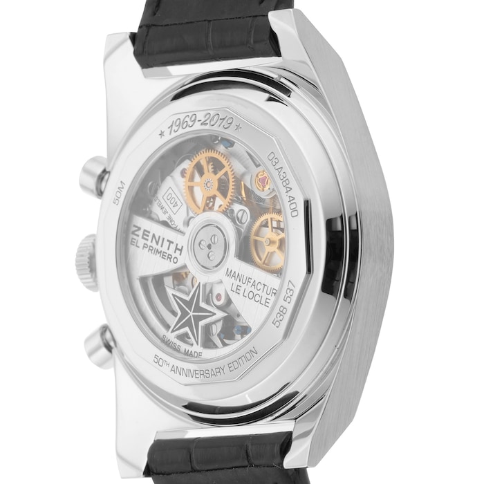 Pre-Owned Zenith 50th El Primero Anniversary El Primero A384 Revival