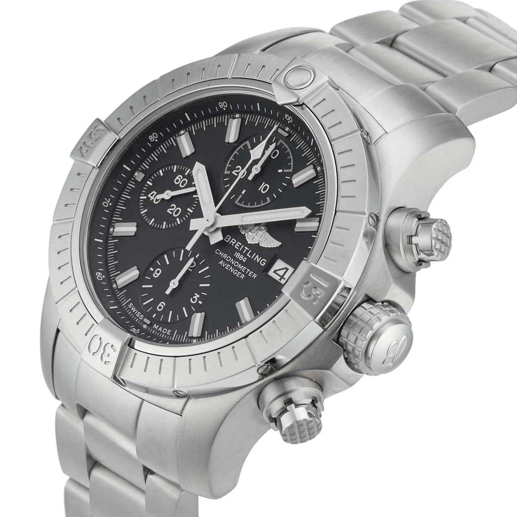 Pre-Owned Breitling Avenger Chronograph 43 A13385101B1A1