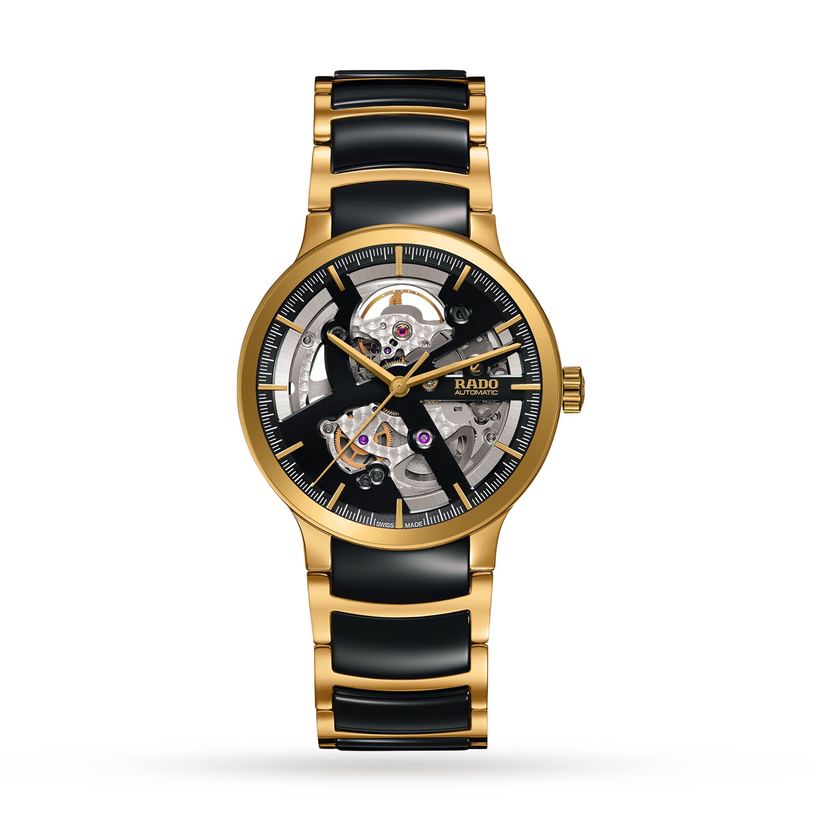 Pre-Owned Rado Centrix Automatic Open Heart R30180162 Pre-Owned Rado Centrix Automatic Open Heart R30180162