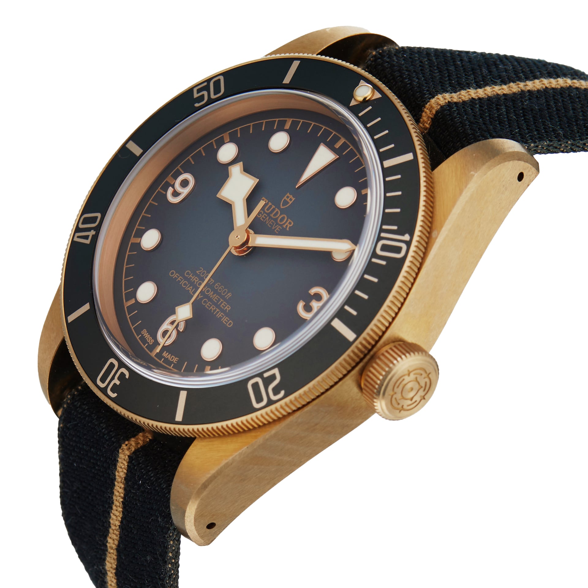 Pre-Owned Tudor Black Bay Bronze M79250BA-0002