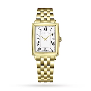 Pre-Owned Raymond Weil Toccata Ladies Gold Quartz Watch 22.6 x 28.1mm