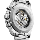 Pre-Owned Longines Conquest Chronograph 42mm Mens Watch Brown
