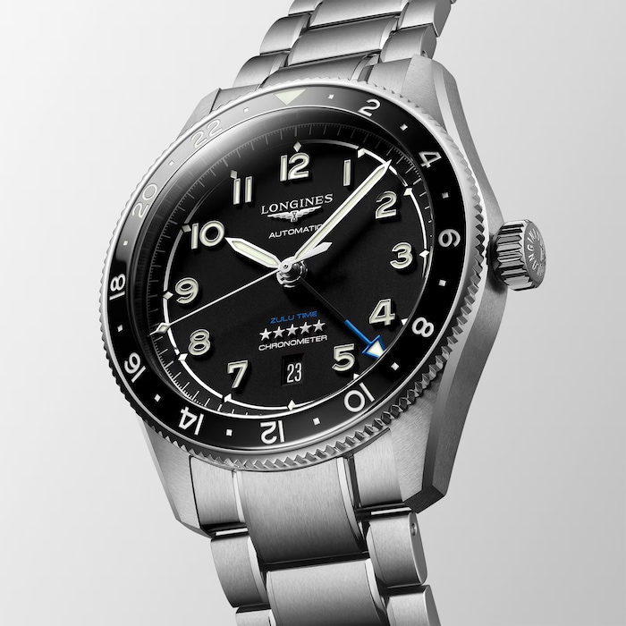 Pre-Owned Longines Spirit Zulu Time Pioneering time zones 42mm