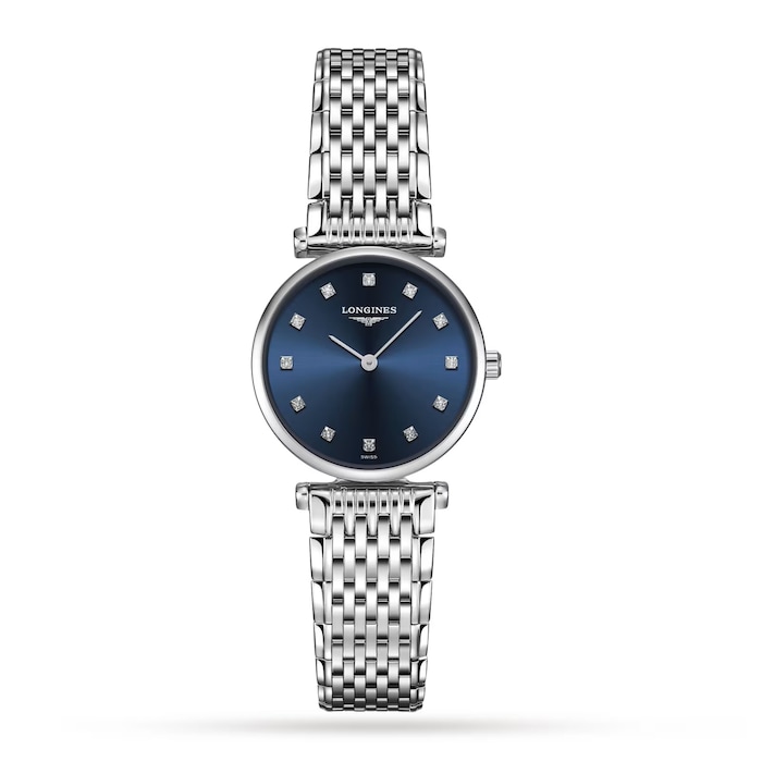 Pre-Owned Longines La Grande Classique Blue Dial 24mm Ladies Watch
