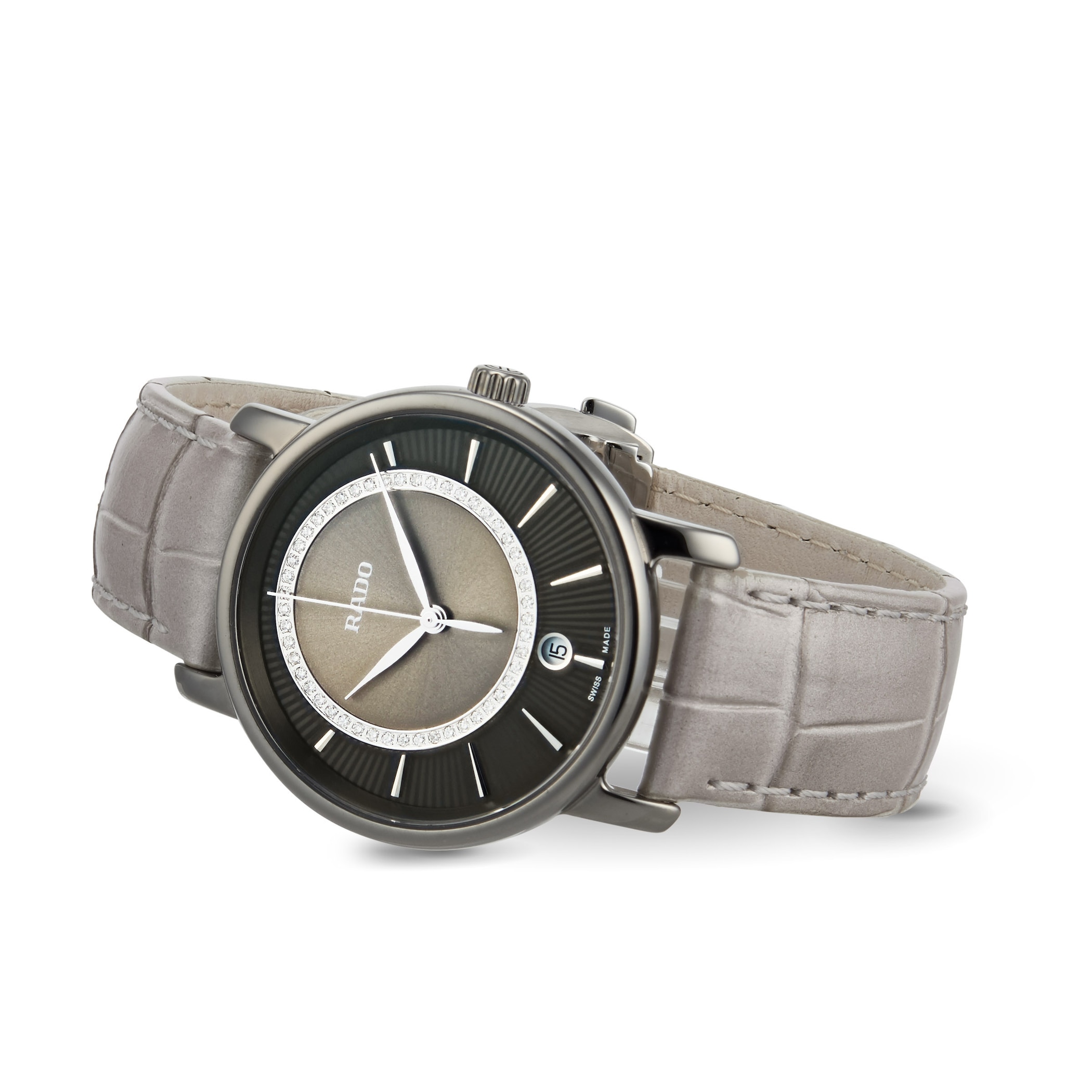 Ex-Display Rado Diamaster Ladies 33mm Quartz Watch Ex-Display Rado Diamaster Ladies 33mm Quartz Watch