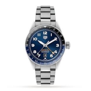 Pre-Owned TAG Heuer AUTAVIA 60th Anniversary GMT 3 Hands 42mm