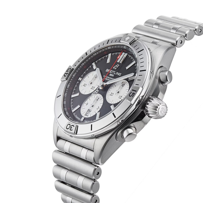 Pre-Owned Breitling Chronomat B01 42 Stainless Steel Watch