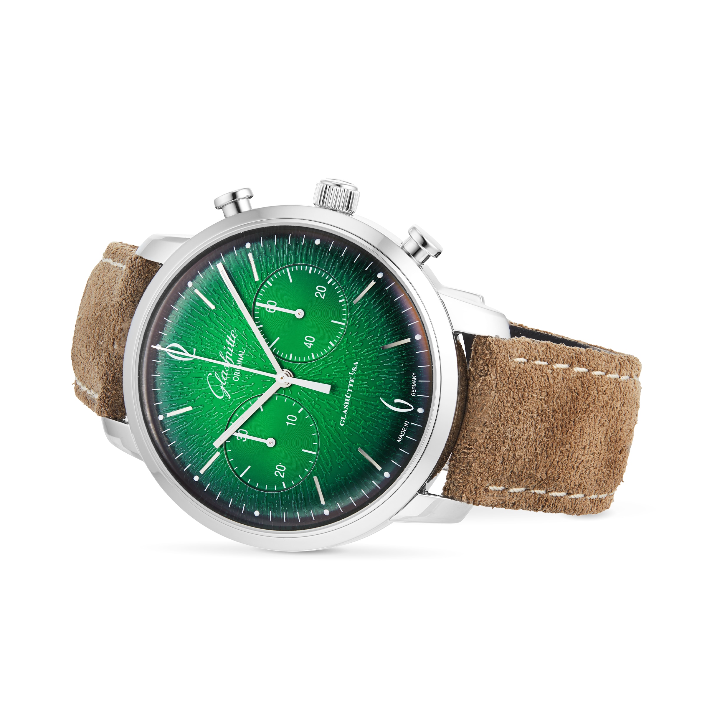 Pre-Owned Glashutte Original Sixties Chronograph Annual Edition 1-39-34-05-22-04