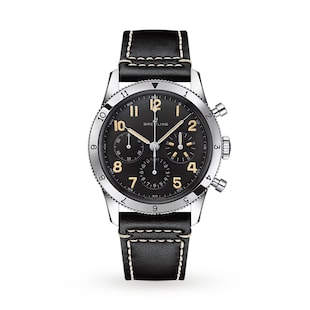 Pre-Owned Breitling AVI Ref. 765 1953 Re-Edition Stainless Steel Watch