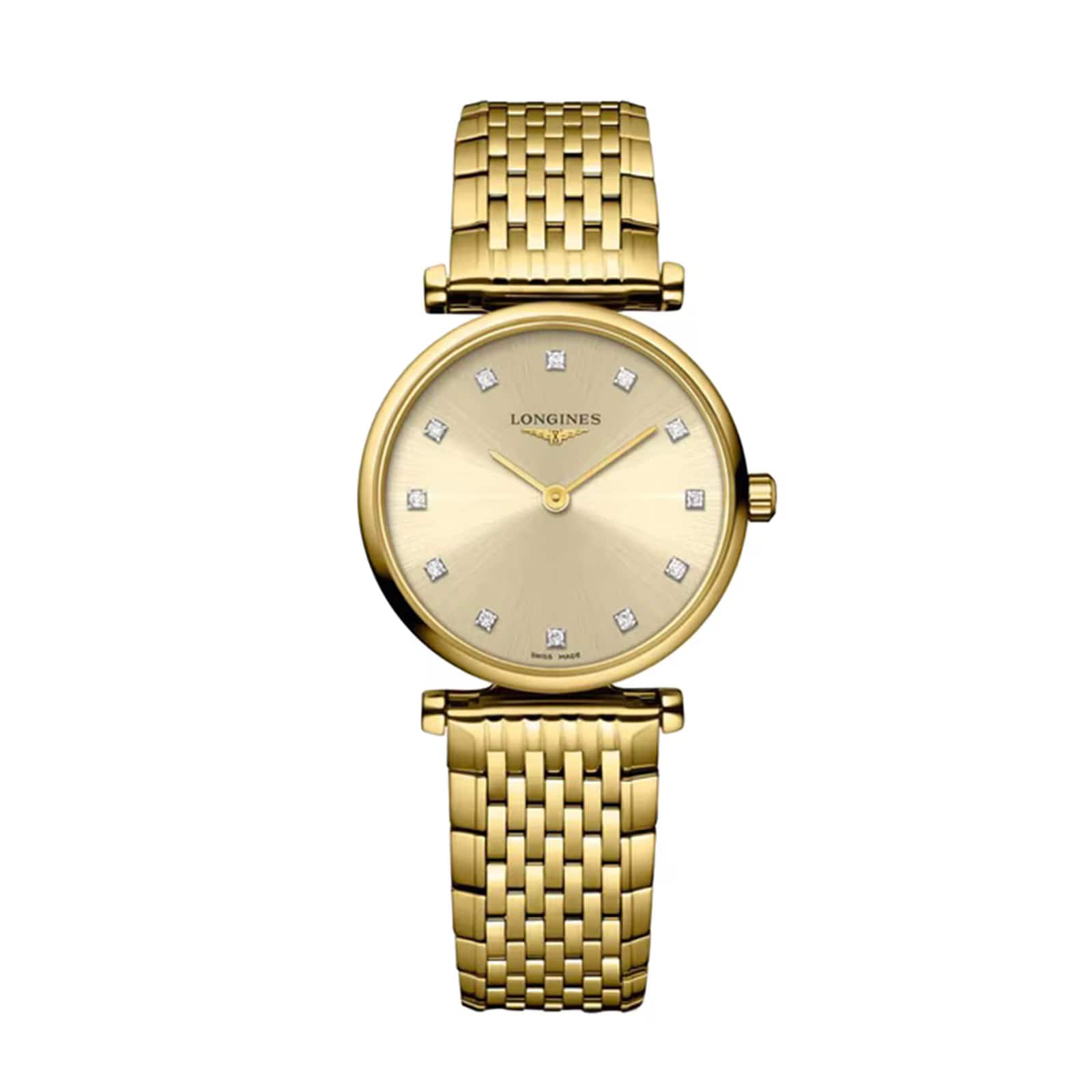 Ex-Display Longines La Grande Classique De Longines 24mm Quartz Ladies Watch Gold Ex-Display Longines La Grande Classique De Longines 24mm Quartz Ladies Watch Gold