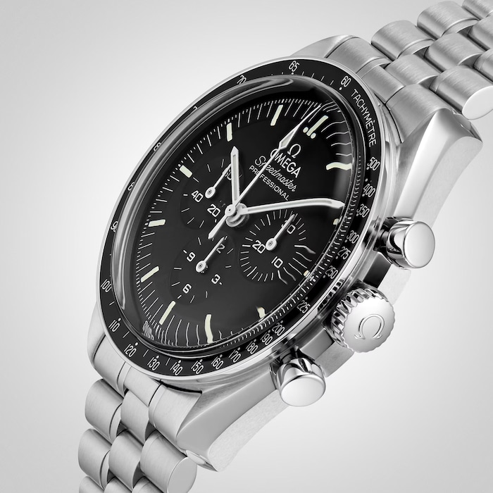 Pre-Owned Omega New 2021 Speedmaster Moonwatch Professional Co-Axial Master Chronometer 42mm Mens