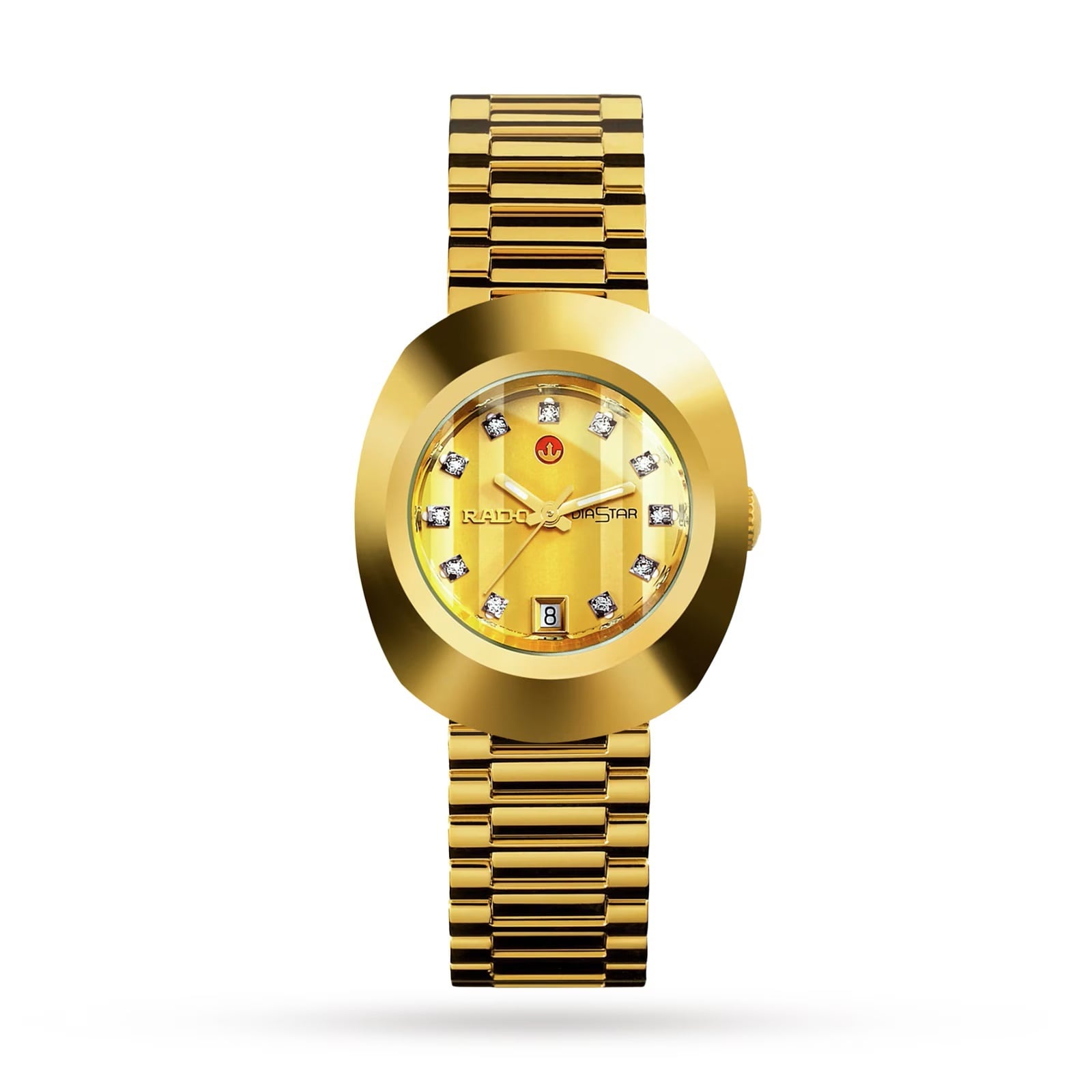 Ex-Display Rado DiaStar 27.3mm Automatic Ladies Watch Gold Ex-Display Rado DiaStar 27.3mm Automatic Ladies Watch Gold