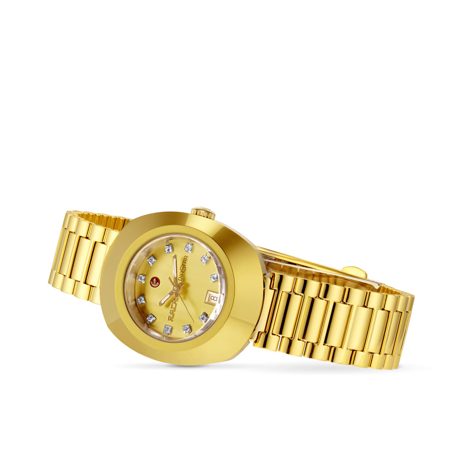 Ex-Display Rado DiaStar 27.3mm Automatic Ladies Watch Gold Ex-Display Rado DiaStar 27.3mm Automatic Ladies Watch Gold
