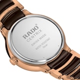 Pre-Owned Rado Centrix Diamonds 30.5mm Ladies Watch Brown