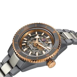 Pre-Owned Rado Captain Cook High-Tech Ceramic Skeleton 43mm Mens Watch