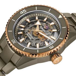 Pre-Owned Rado Captain Cook High-Tech Ceramic Skeleton 43mm