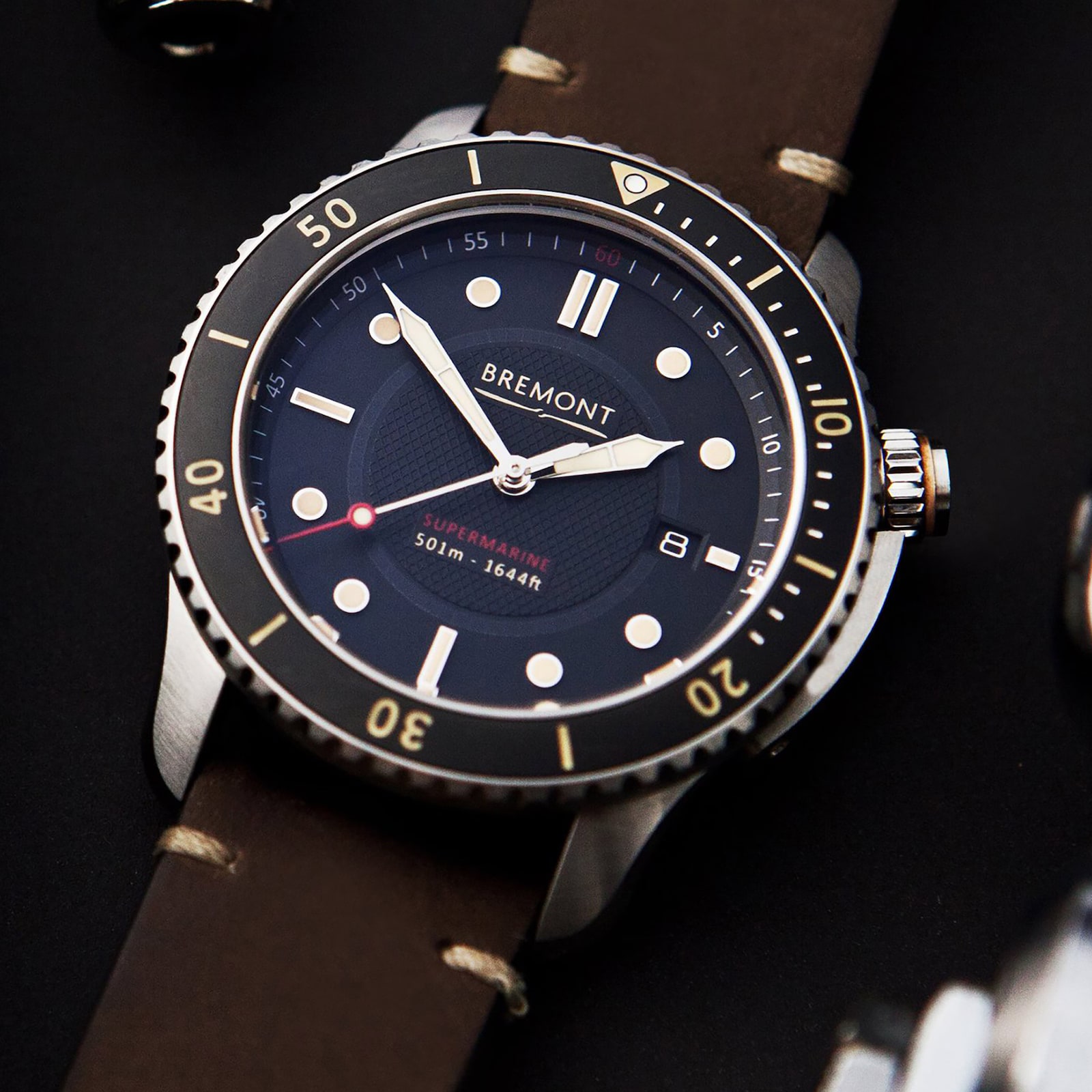 Pre-Owned Bremont Supermarine S501/BK Mens Watch