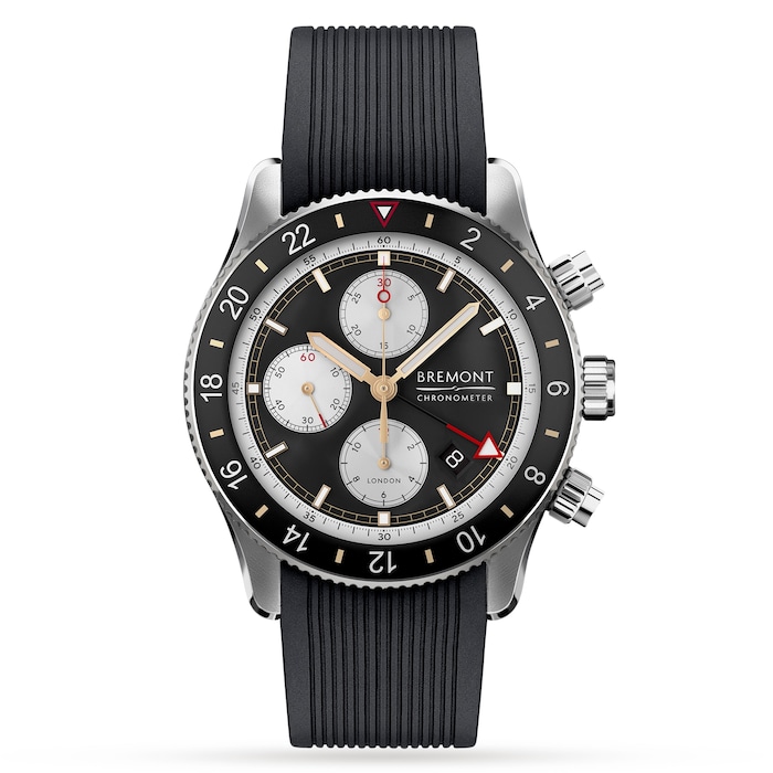 Pre-Owned Bremont Supermarine Chronograph SMARINECHRONO-BK-R-S