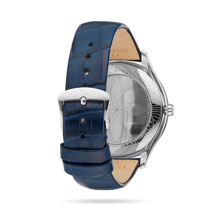 Pre-Owned Omega De Ville Trésor 39mm, Steel On Leather Strap