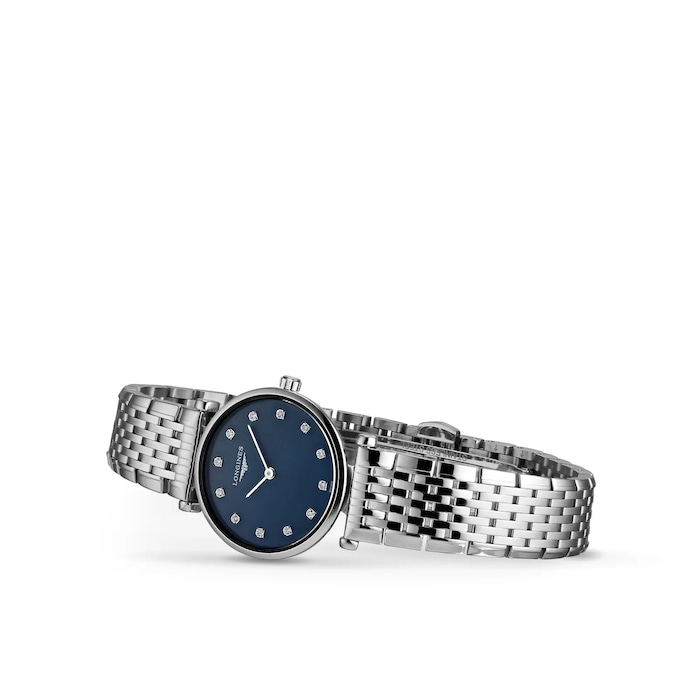 Pre-Owned Longines La Grande Classique Blue Dial 24mm Ladies Watch