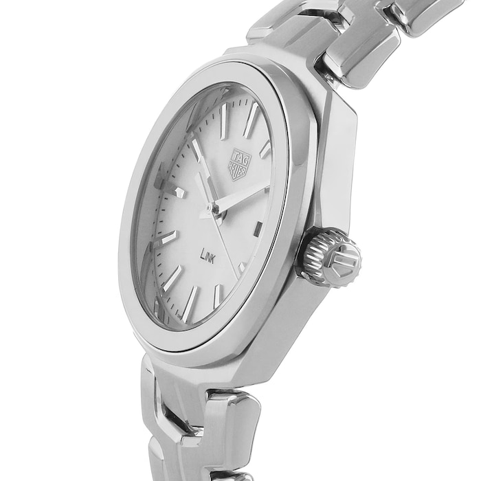 Pre-Owned TAG Heuer Link Quartz Date Mother Of Pearl 32mm Ladies Watch