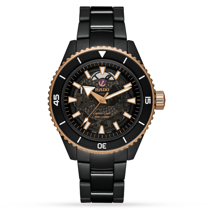 Pre-Owned Rado Rado Captain Cook High-Tech Ceramic 43mm Mens Watch