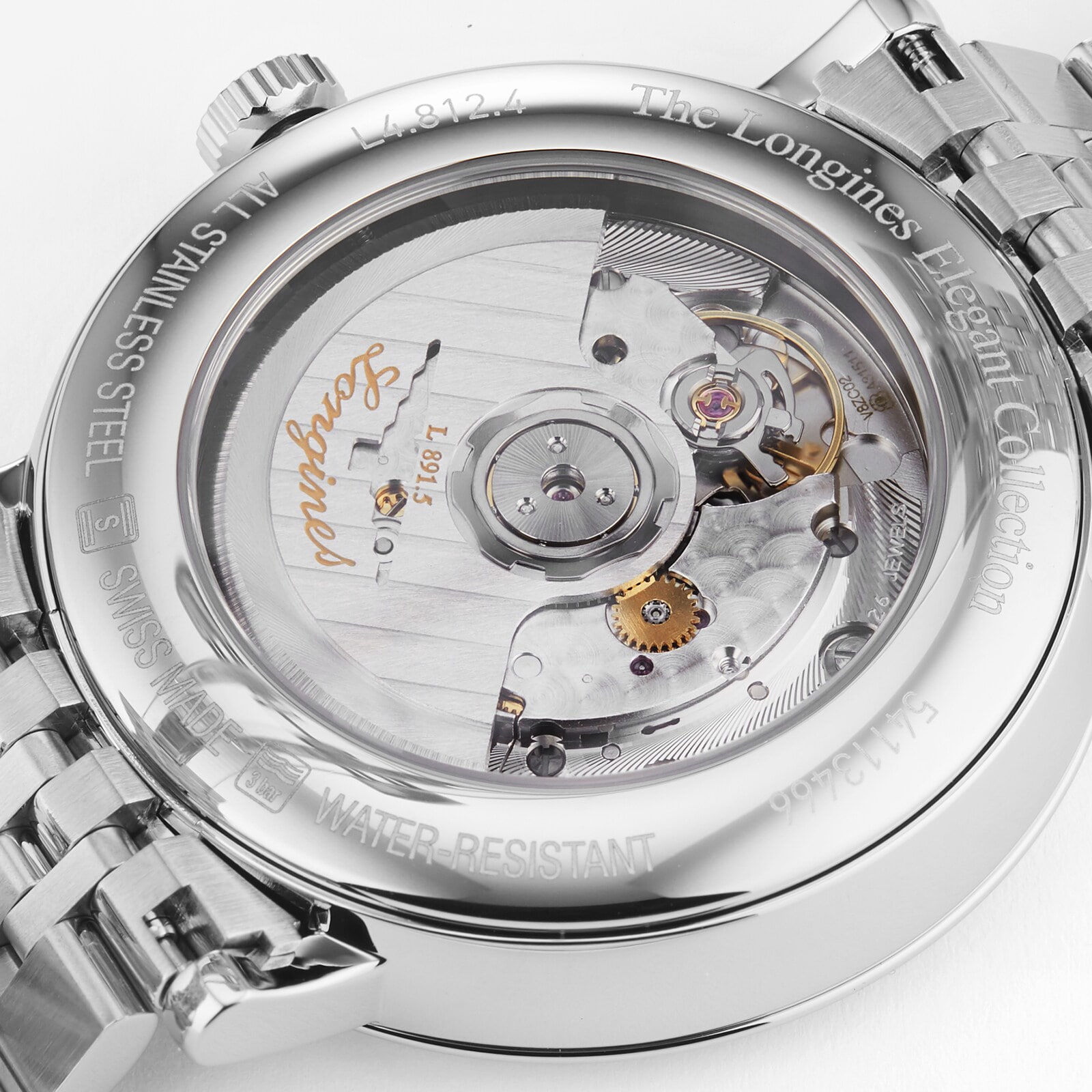 Ex-Display Longines Elegant Collection 39mm Mens Watch Silver Ex-Display Longines Elegant Collection 39mm Mens Watch Silver