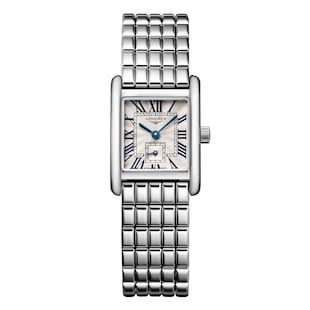 Pre-Owned Longines Mini DolceVita 21.5mm X 29mm Ladies Watch Silver Stainless Steel