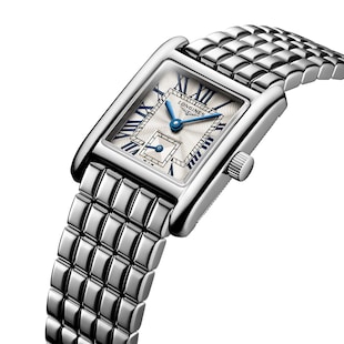 Pre-Owned Longines Mini DolceVita 21.5mm X 29mm Ladies Watch Silver Stainless Steel