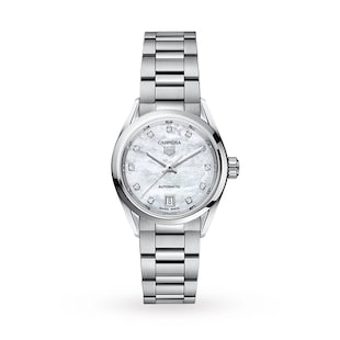 Pre-Owned TAG Heuer Carrera Three-Hand 29mm Automatic Ladies Watch