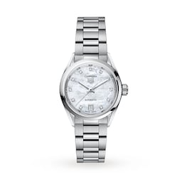 47011072 - Carrera Three-Hand 29mm Automatic Ladies Watch