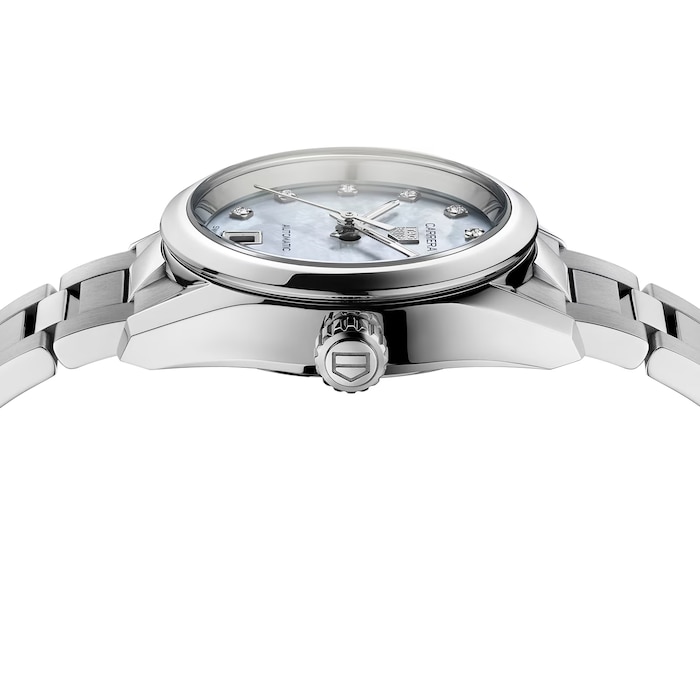 Pre-Owned TAG Heuer Carrera Three-Hand 29mm Automatic Ladies Watch