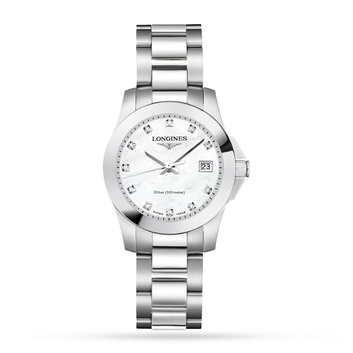 Pre-Owned Longines Conquest 30mm Ladies Watch
